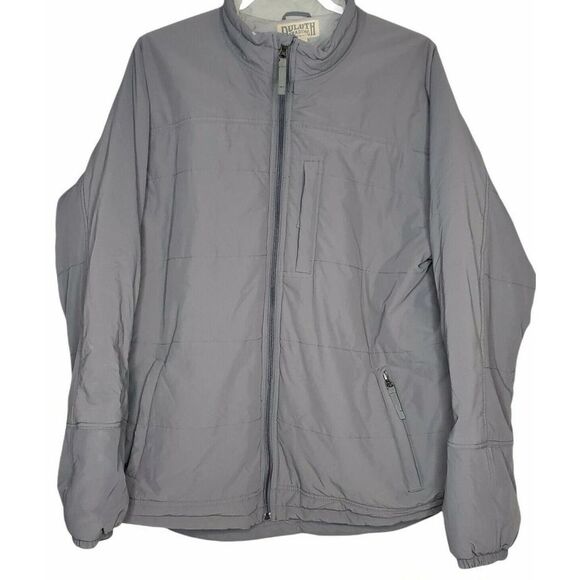 Duluth Trading Co Men's Gray Winter Jacket Coat 3M Thinsulate Insulated XL - Picture 1 of 4